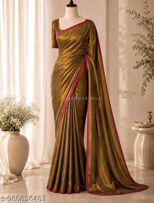 Tissue silk saree